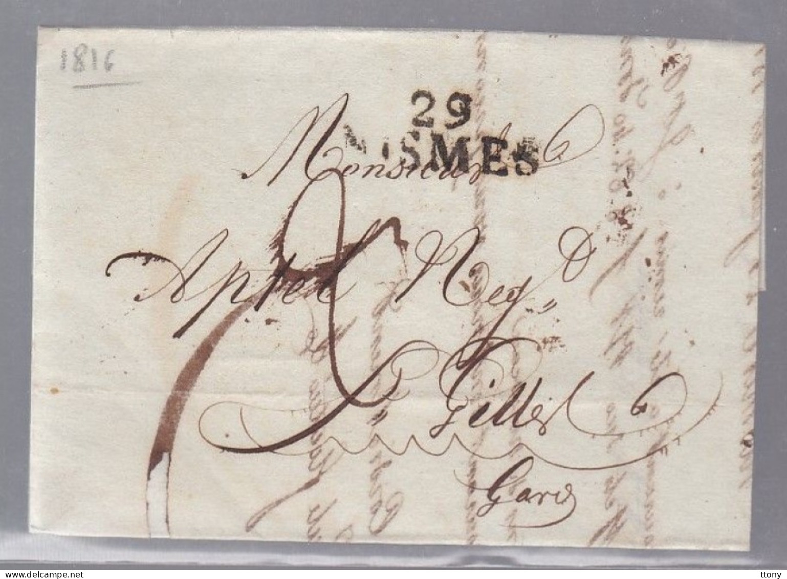 Un Lot De 12 Lettres Dites Précurseurs  Lettres  Ou Enveloppes - 1801-1848: Précurseurs XIX