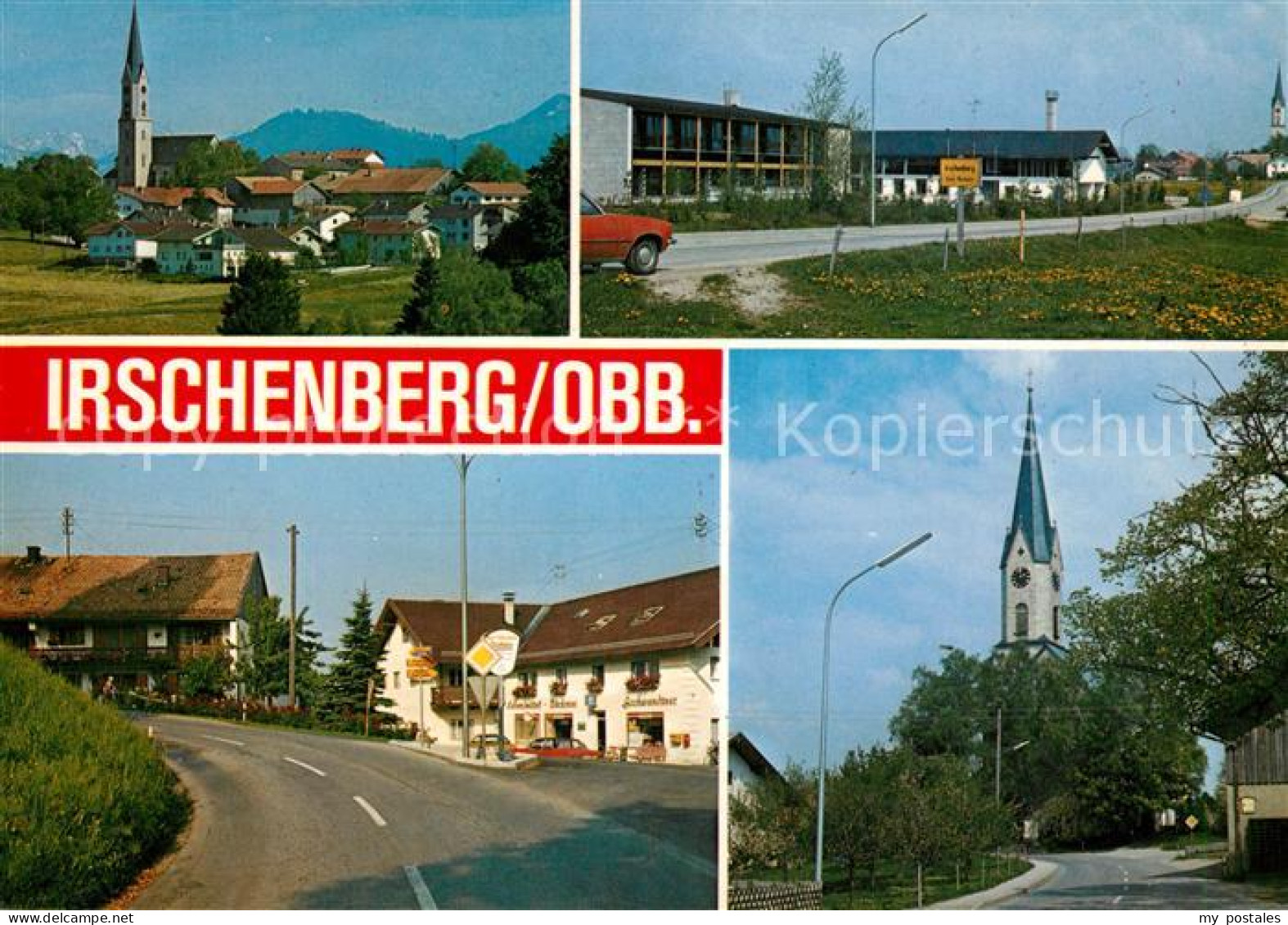 73173347 Irschenberg Kirche Ortsansichten Irschenberg - Autres & Non Classés