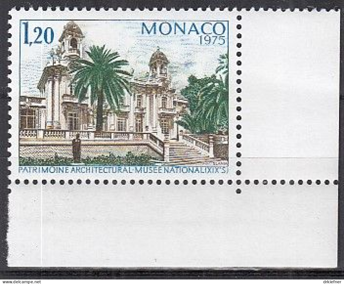 MONACO  1180,  Postfrisch **, Europäisches Denkmalschutzjahr, 1975 - Unused Stamps