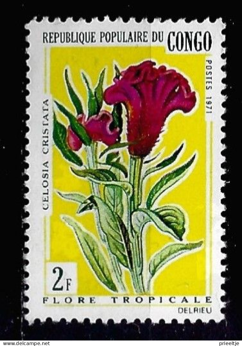 Congo Rep. 1971 Flower Y.T. 284 (0) - Used