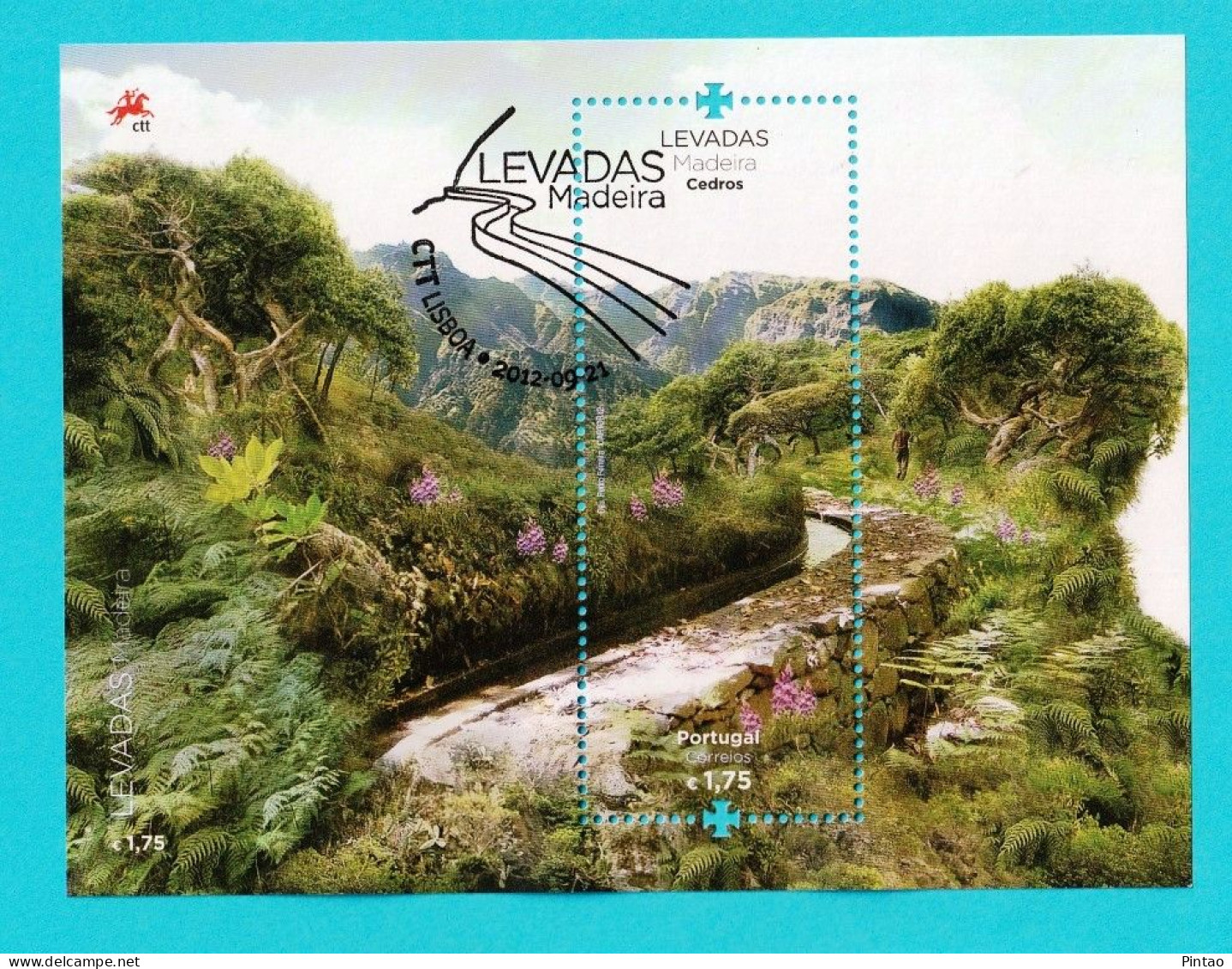 PTB1677- PORTUGAL (MADEIRA) 2012 Nº 474 (selo 4242)- CTO - Hojas Bloque