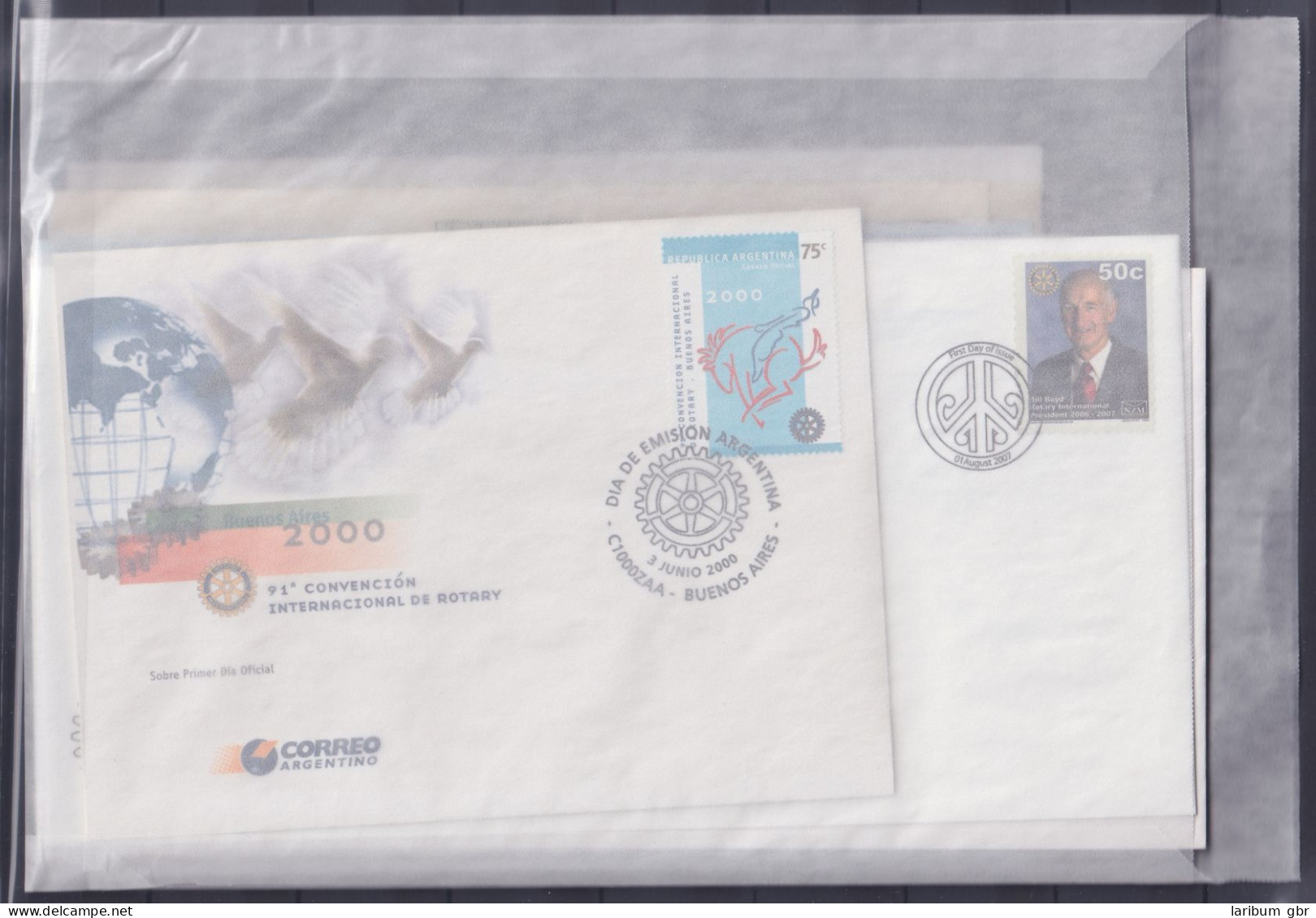 Lot FDC's Postfrisch Rotary Club #ND373 - Other & Unclassified