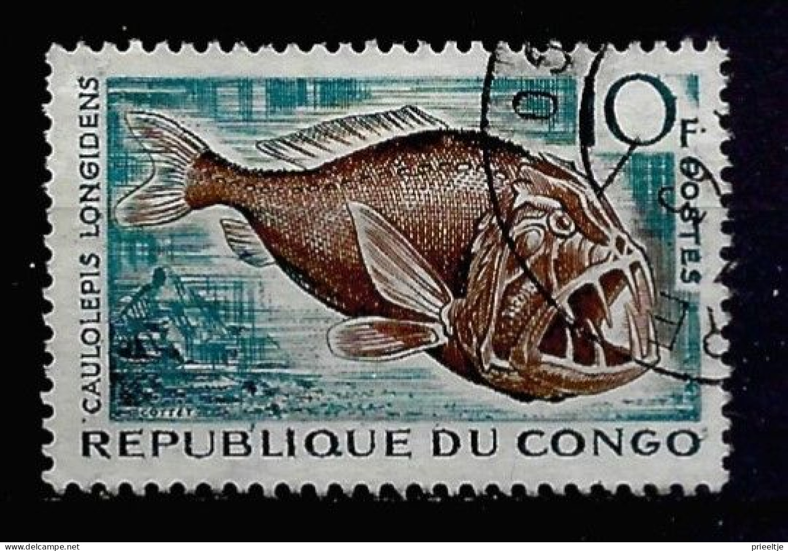 Congo Rep. 1961 Fish Y.T. 147 (0) - Usati