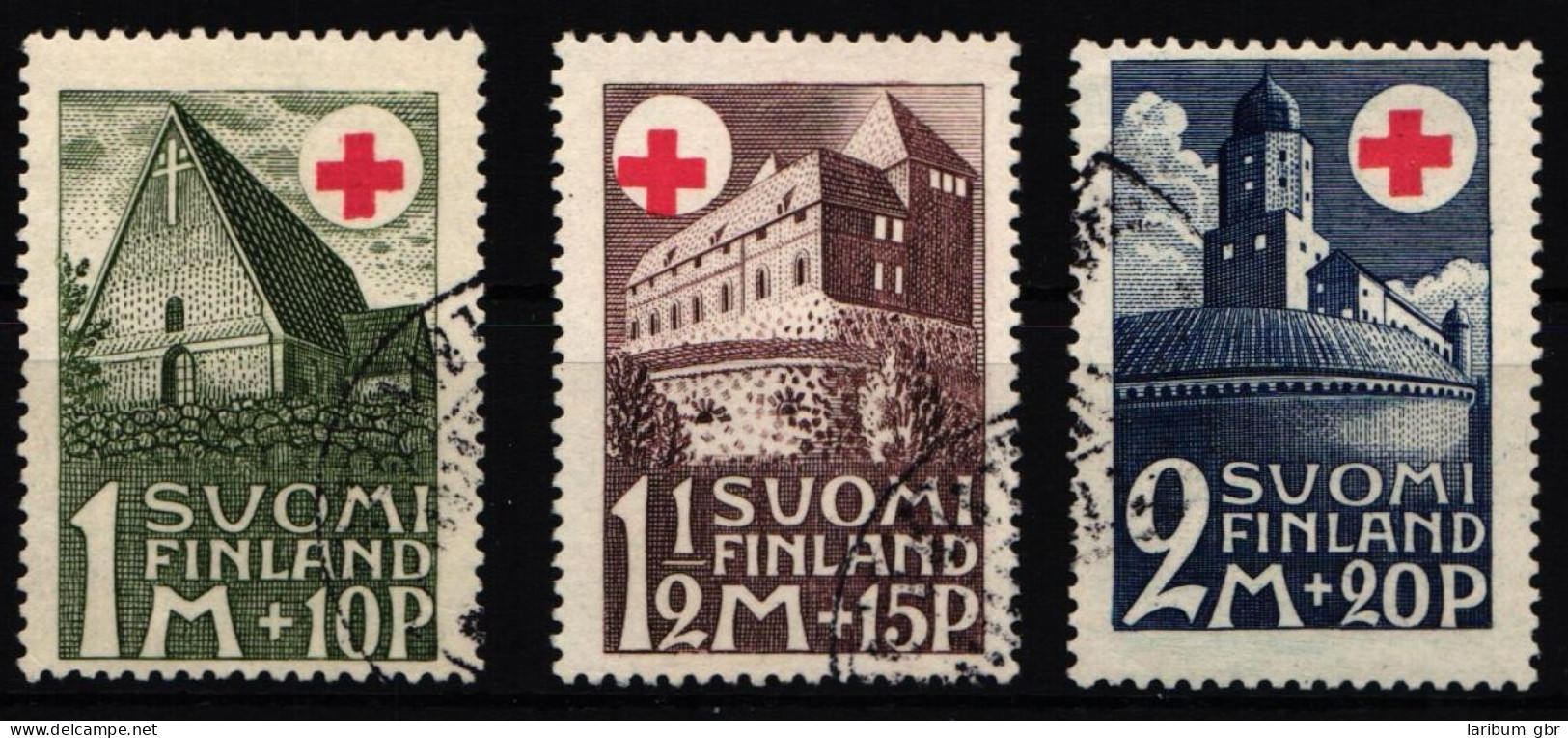 Finnland 164-166 Gestempelt Rotes Kreuz #NE476 - Altri & Non Classificati