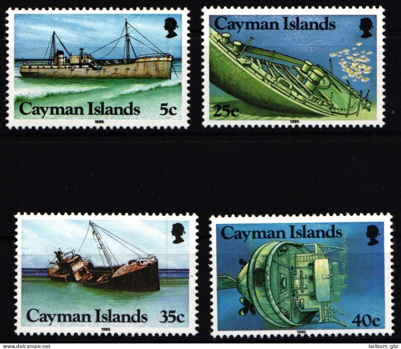 Kaimaninseln 549-552 Postfrisch Schiffe #NE471 - Caimán (Islas)