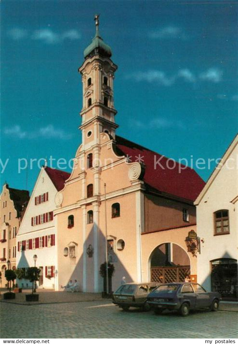 73172642 Aichach Heiliggeist Spitalkirche Aichach - Aichach