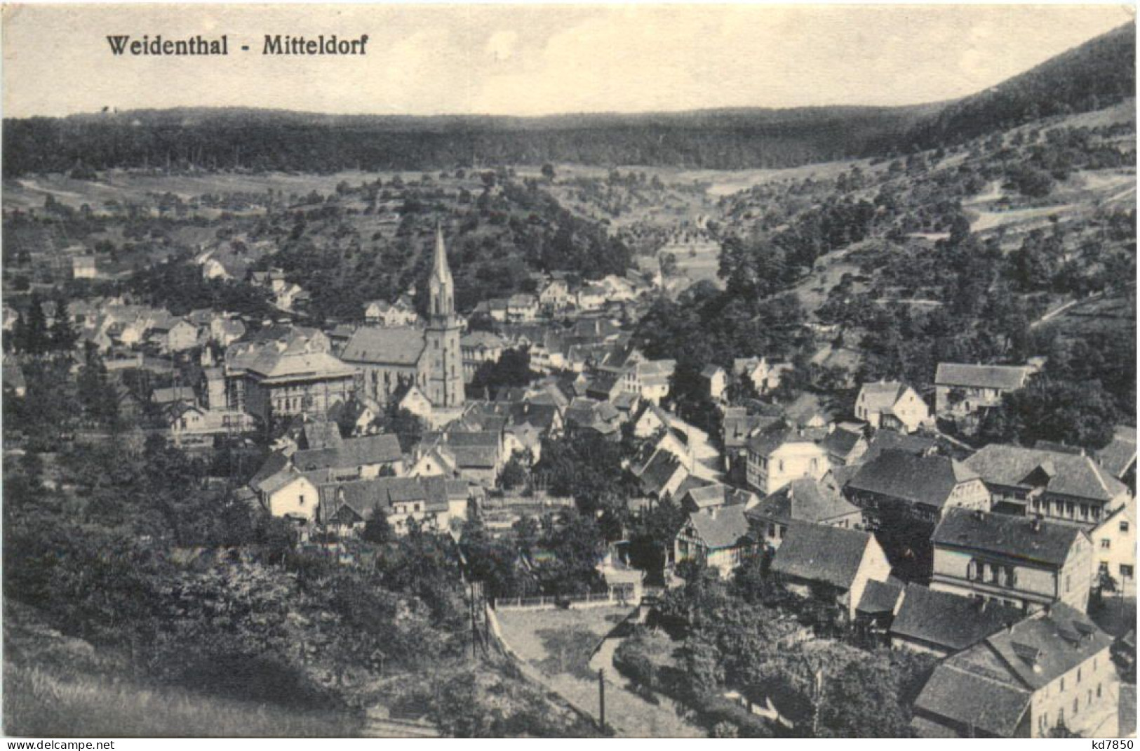 Weidenthal - Mitteldorf - Bad Duerkheim