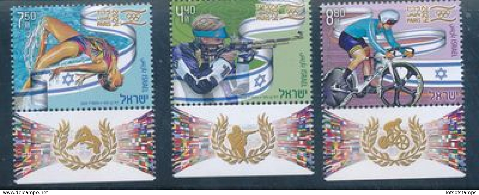 ISRAEL 2024 THE OLYMPIC GAMES IN PARIS STAMPS MNH - Unused Stamps