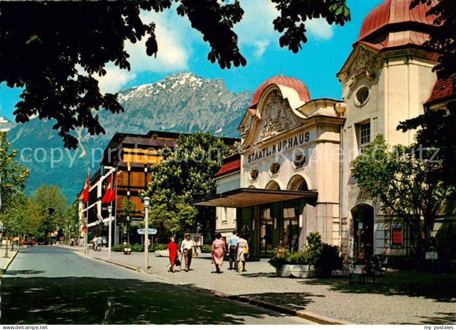 73172572 Bad Reichenhall Staatliches Kurhaus Mit Hochstaufen Chiemgauer Alpen Ba - Bad Reichenhall