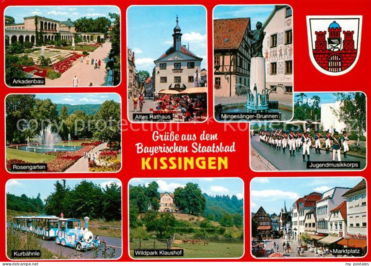 73172394 Bad Kissingen Jugendmusikkorps Kurbaehnle Arkadenbau Minnesaenger-Brunn - Bad Kissingen