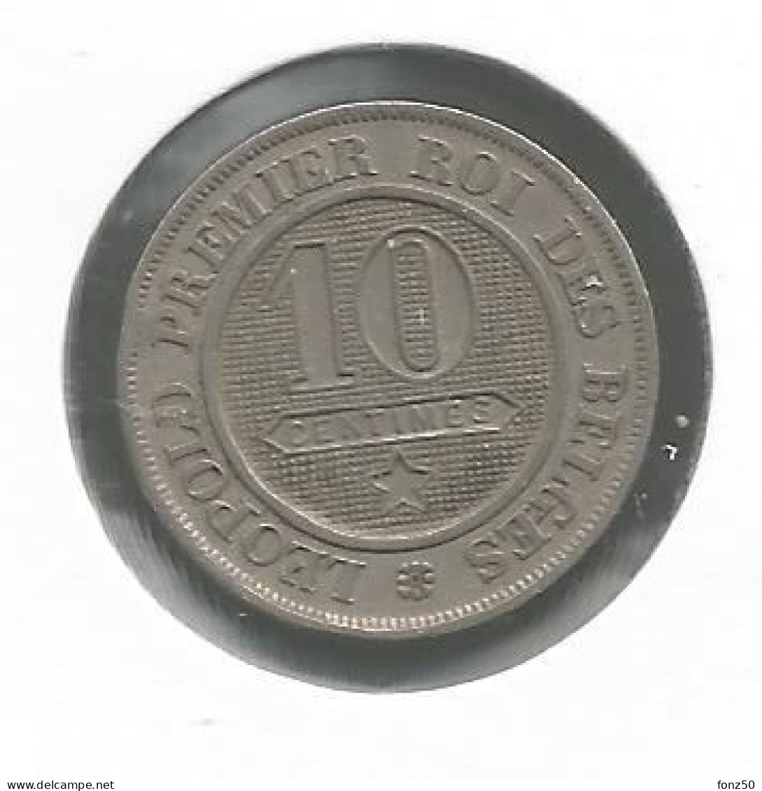 LEOPOLD I * 10 Centiem 1861 * Z.Fraai * Nr 12990 - 10 Cents