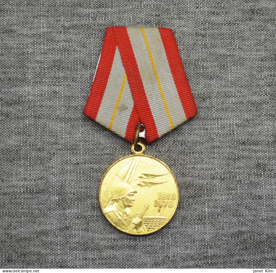 Medal 60 Years Of The Army Of The USSR - Russland