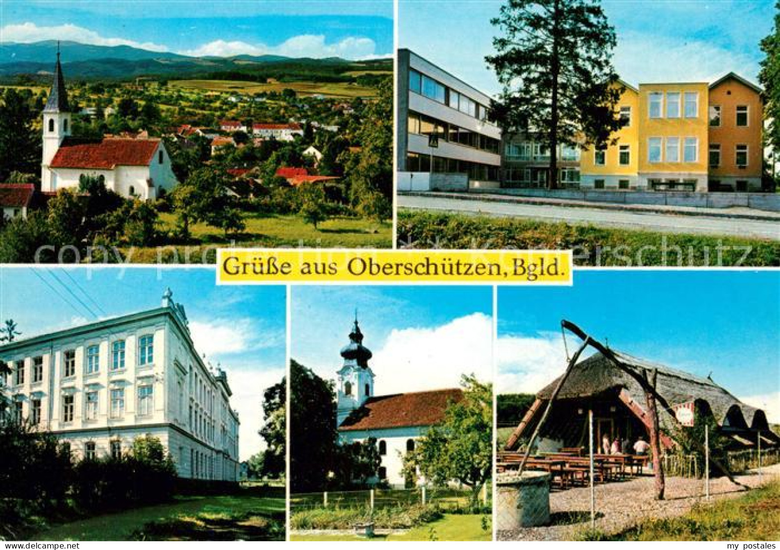 73171760 Oberschuetzen Maedchenheim Schule Kirche Czarda Oberschuetzen - Altri & Non Classificati