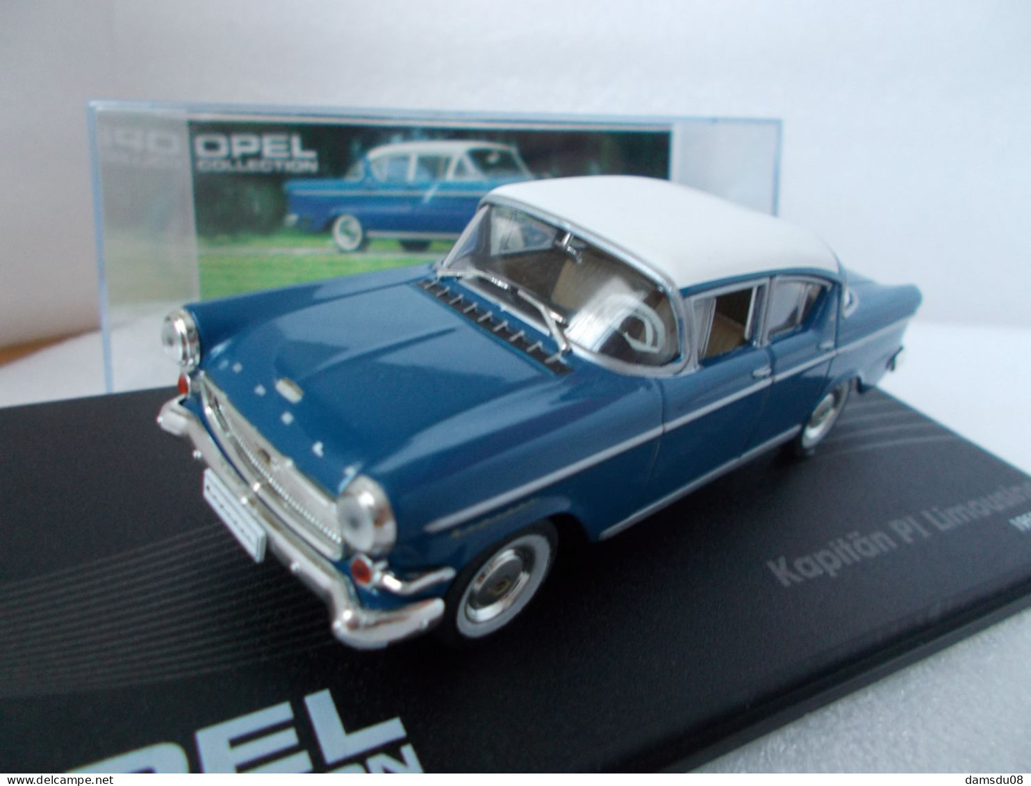 IXO Opel Kapitan 1958-1959 En Boite Vitrine Echelle 1/43 - Ixo