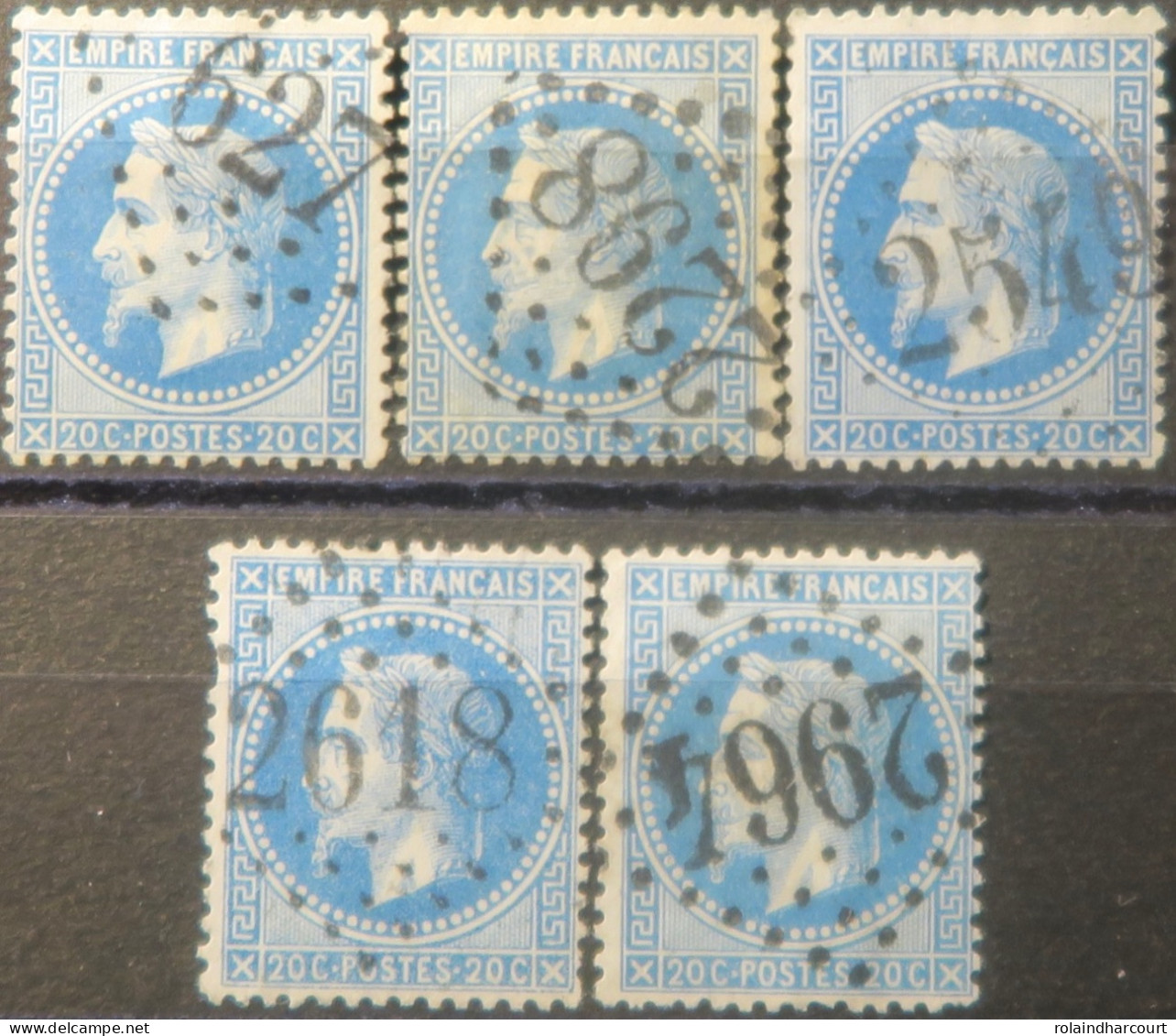 R1311/3131 - FRANCE - NAPOLEON III Lauré N°29B - BEAUX GC - 1863-1870 Napoleon III With Laurels