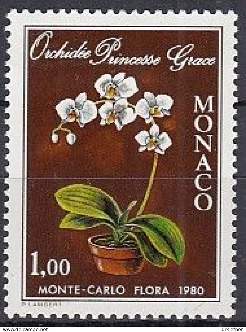 MONACO  1393, Postfrisch **, Int, Blumenschau, 1979 - Nuevos