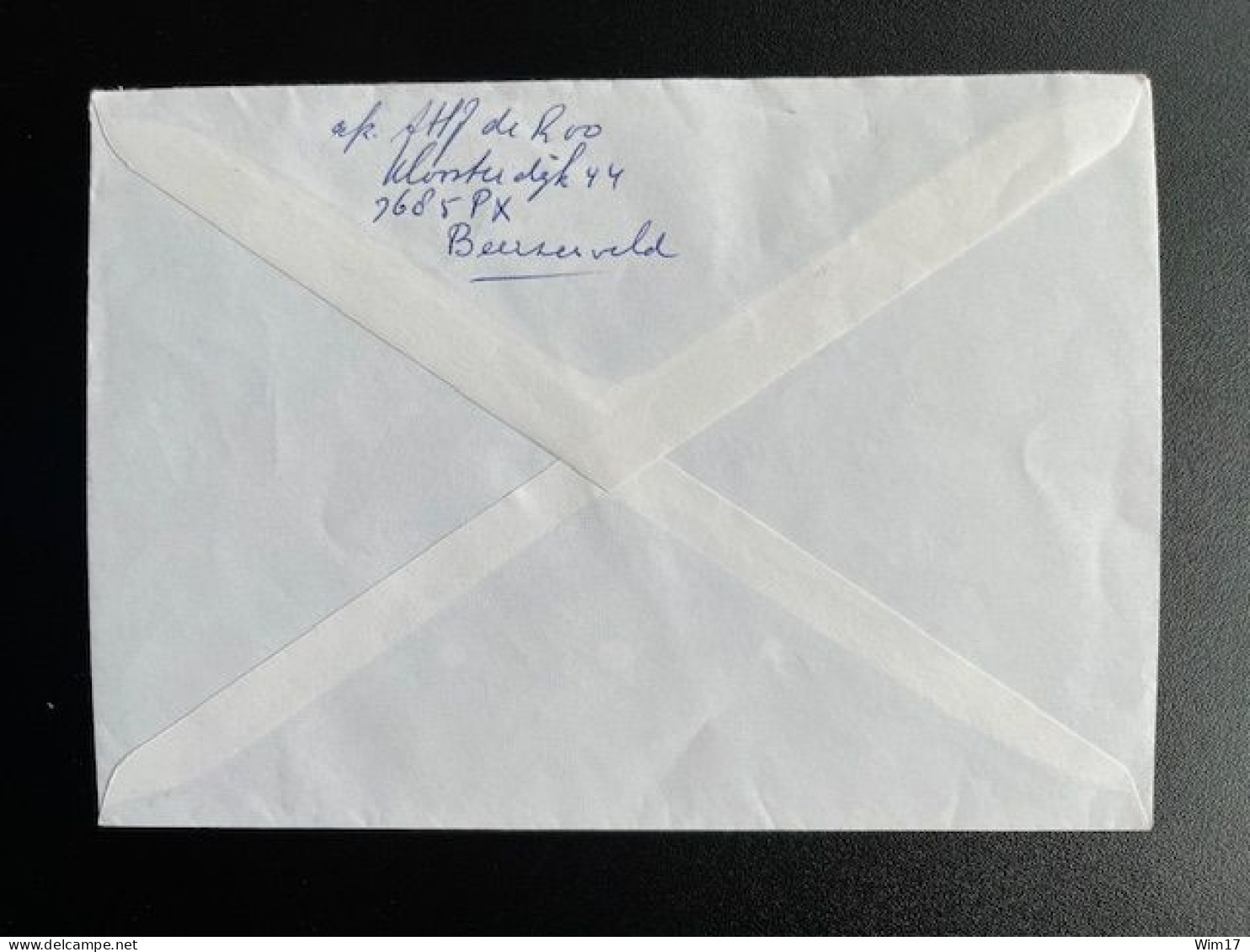 NETHERLANDS 1991 REGISTERED LETTER VROOMSHOOP TO UTRECHT 03-12-1991 NEDERLAND AANGETEKEND - Briefe U. Dokumente