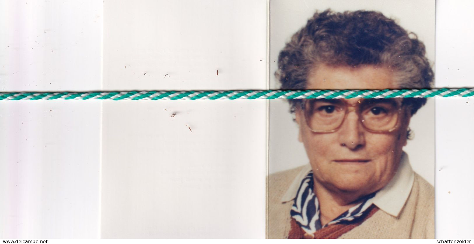 Diana Dekezel-Flou, Gent 1921, 1995. Foto - Obituary Notices
