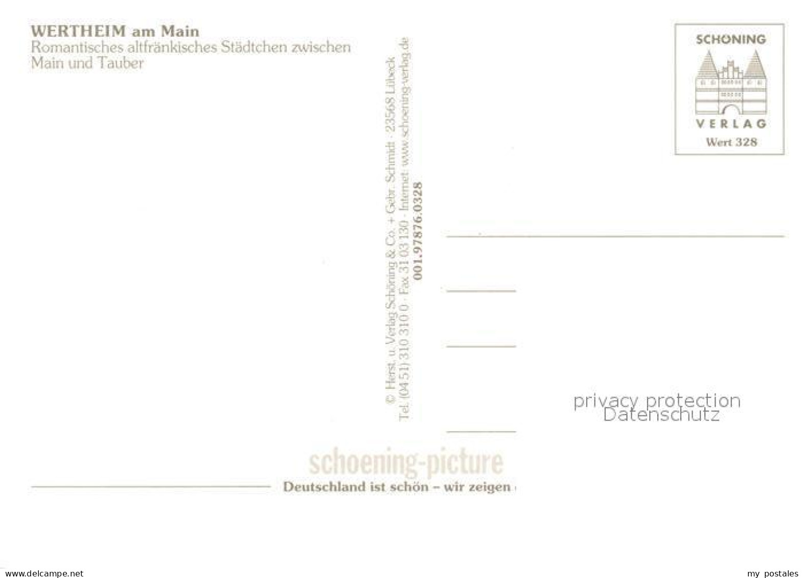 73171443 Wertheim Main Ortsansichten Wertheim Main - Wertheim