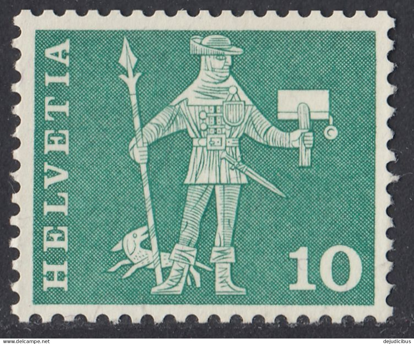 HELVETIA - SUISSE - SVIZZERA - 1960 - Yvert 644A Nuovo MNH. - Unused Stamps