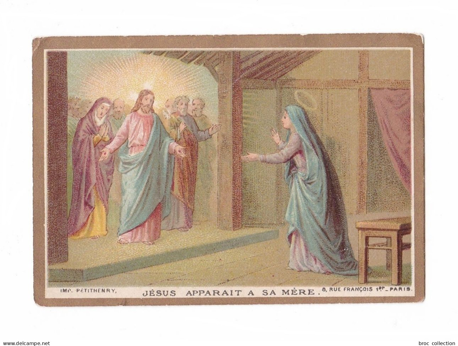 Jésus Apparaît à Sa Mère, éd. N. T. N° 3 - Images Religieuses