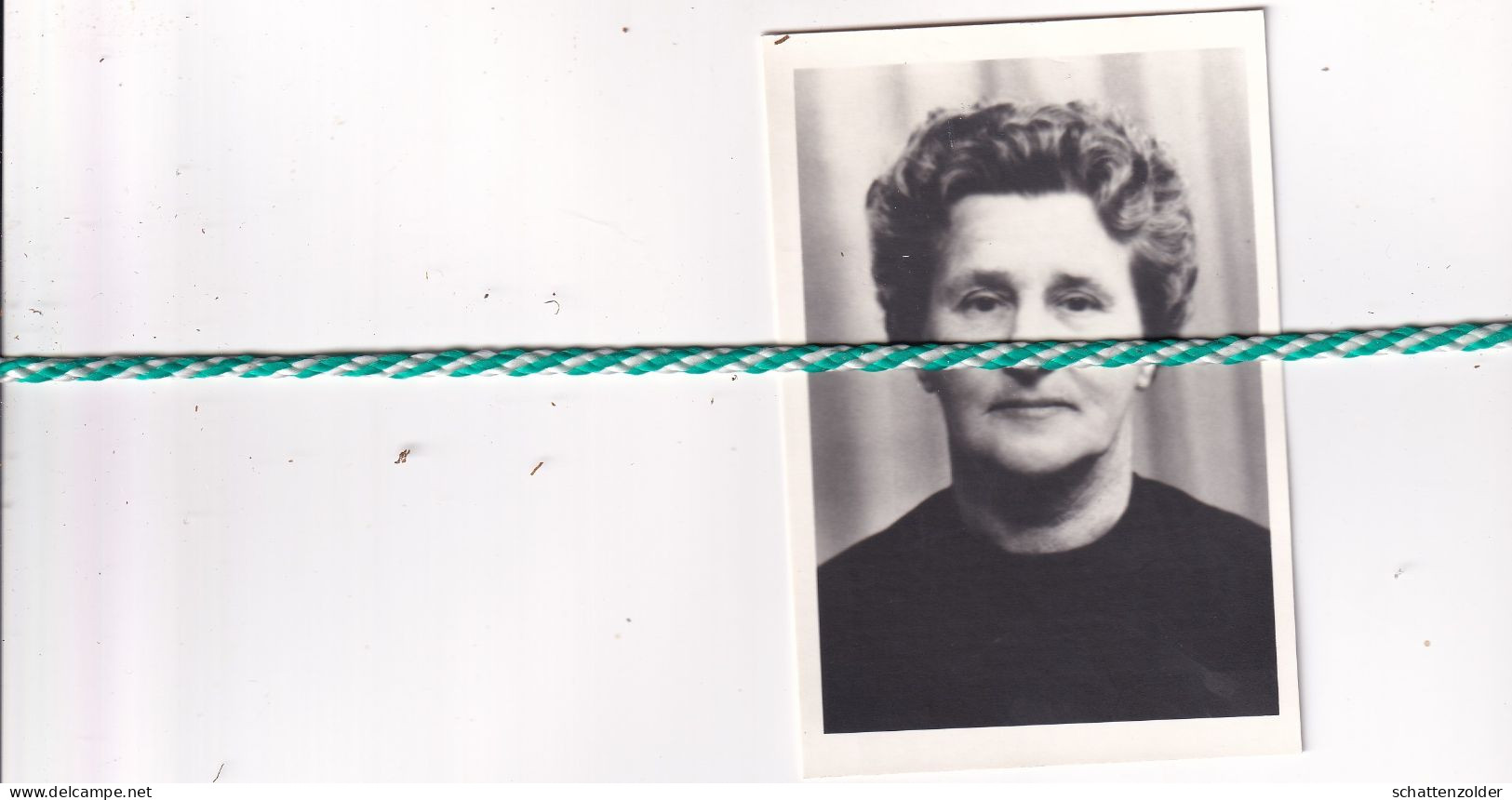 Elza Elvire Van Hove-Willaert, Moerbeke 1901, Gent 1983. Foto - Obituary Notices