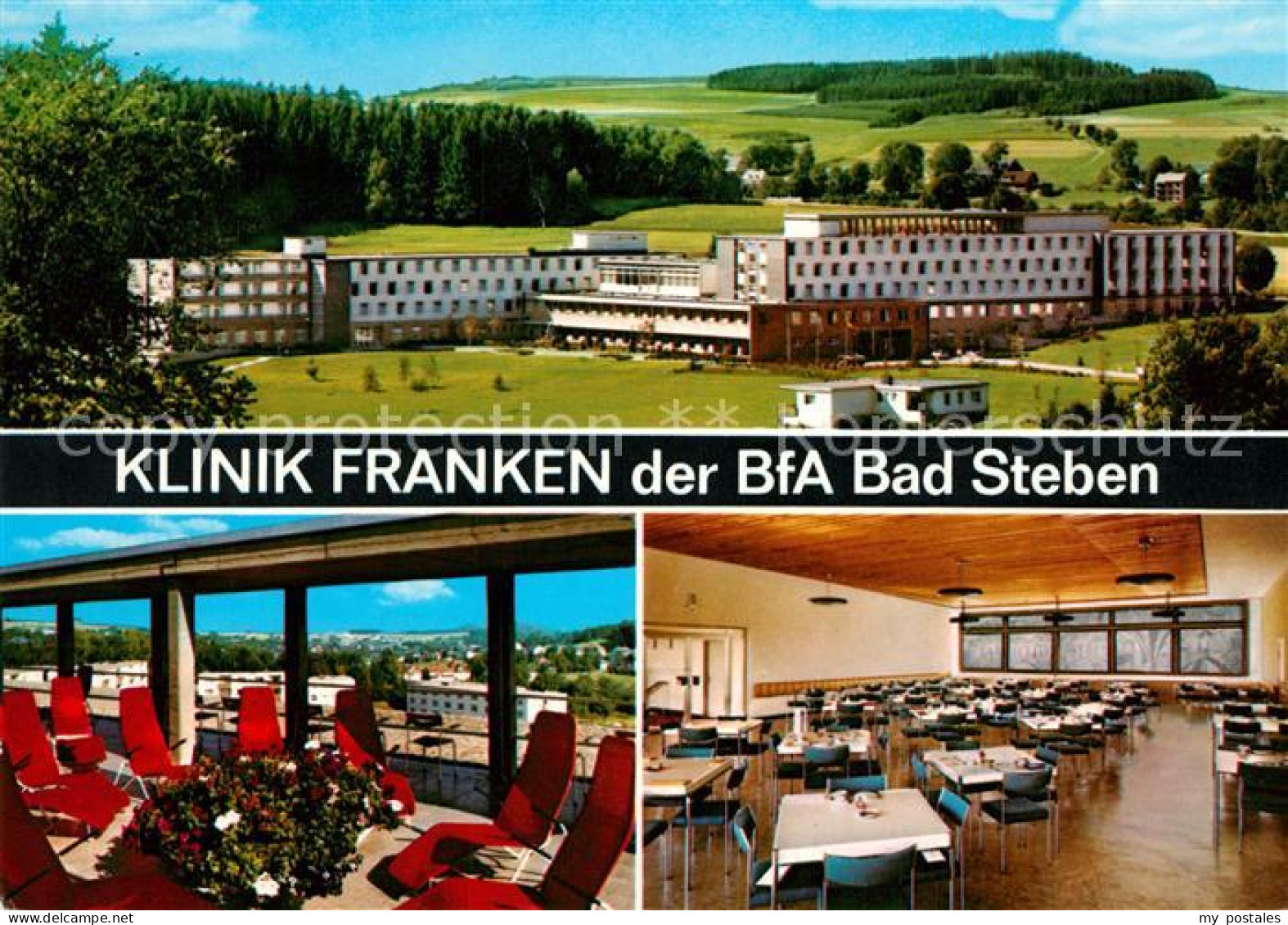 73170543 Bad Steben Klinik Franken Terrasse Restaurant Bad Steben - Bad Steben