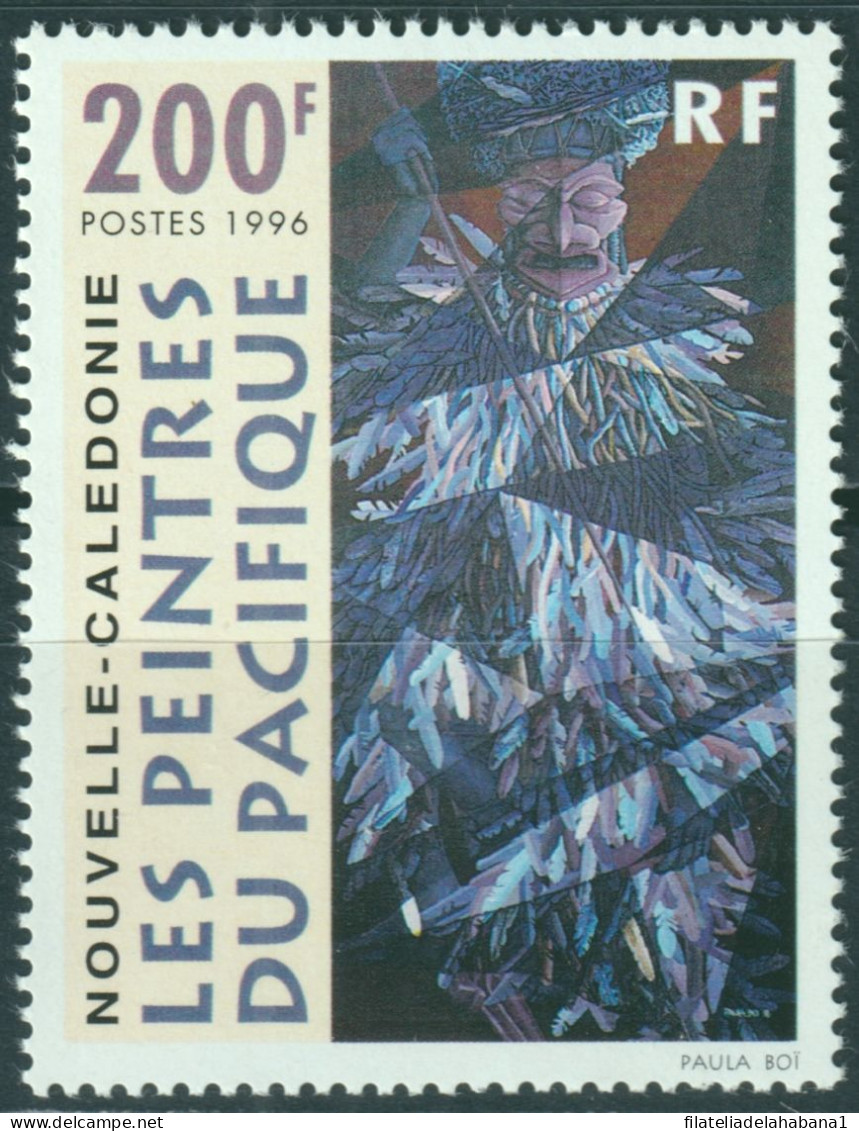 F-EX50354 NEW CALEDONIE MNH 1996 ART PAINTING.  - Unused Stamps