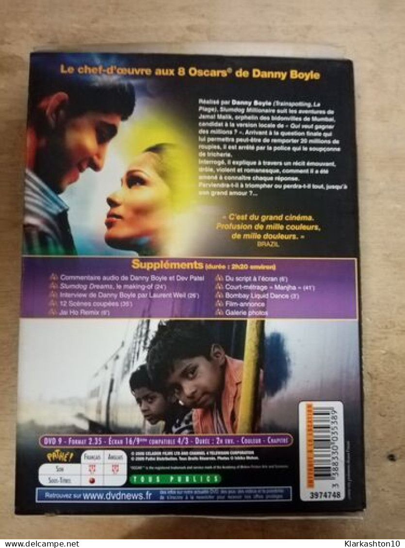 DVD Film - Slumdog Millionnaire - 2 DVD - Altri & Non Classificati