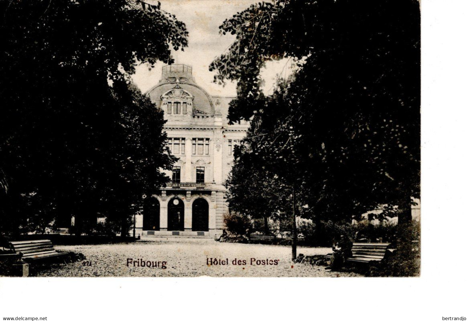 Fribourg / Hôtel Des Postes - Fribourg