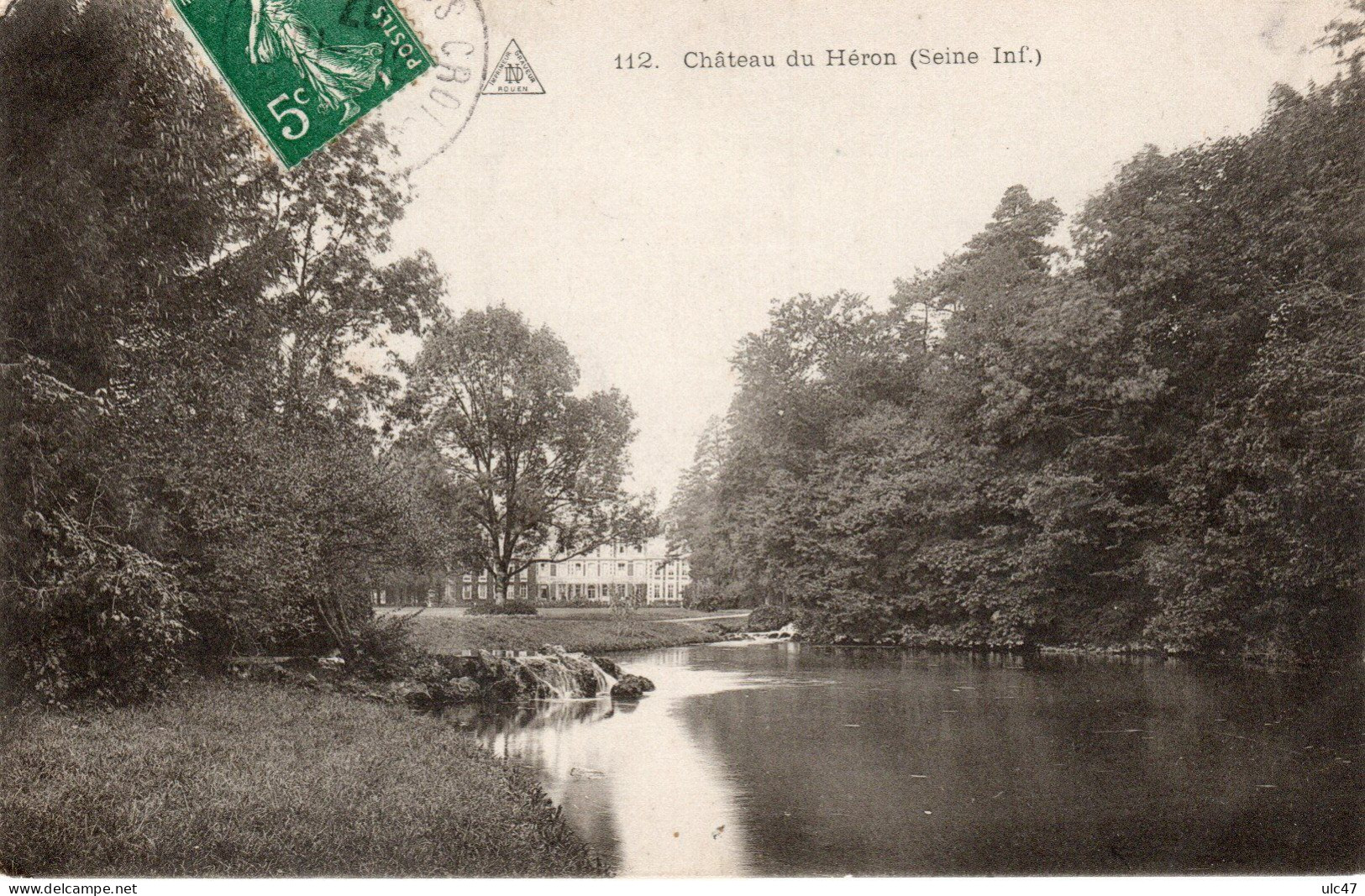 - 76 - Château Du Héron (Seine-Inf.) - Scan Verso - - Other & Unclassified