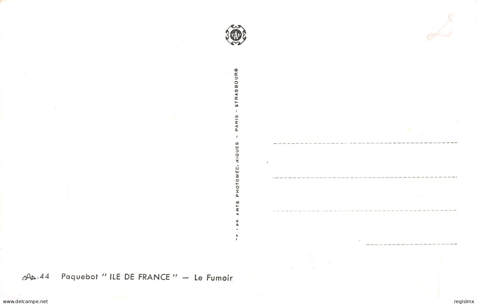 TH-BATEAU PAQUEBOT ILE DE FRANCE-N°T2514-B/0267 - Autres & Non Classés
