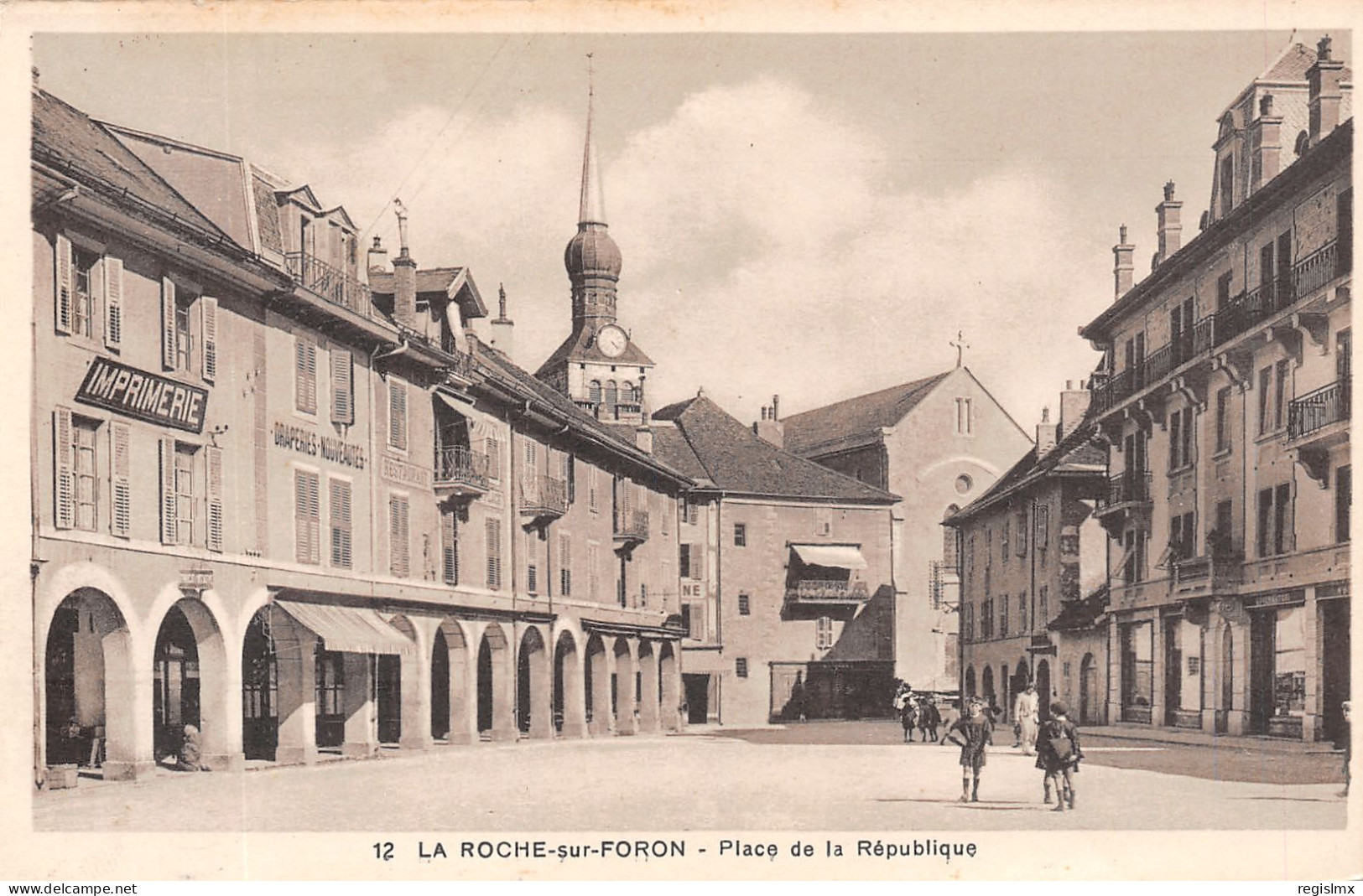 74-LA ROCHE SUR FORON-N°T2514-A/0353 - La Roche-sur-Foron