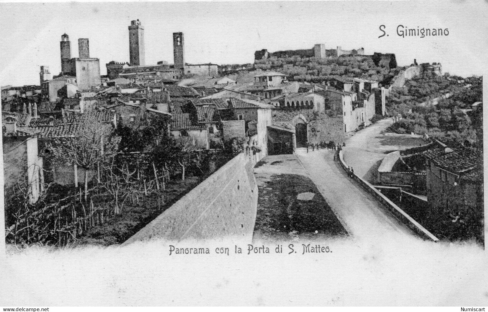 San Gimignano Porta Di San Matteo - Siena