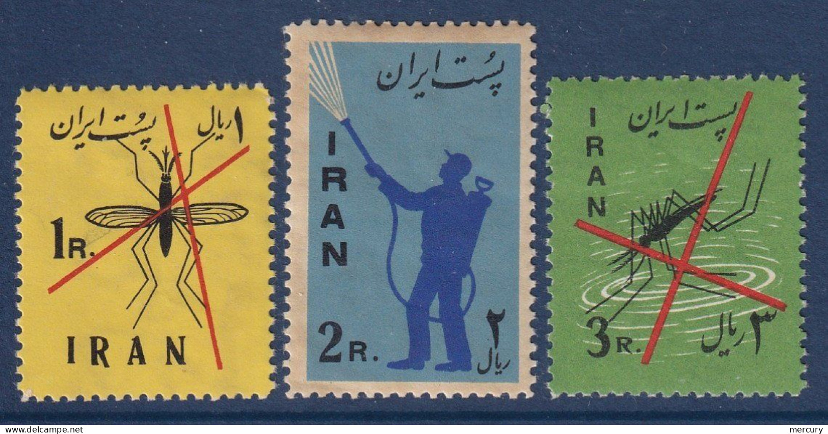IRAN - Série Paludisme - Irán