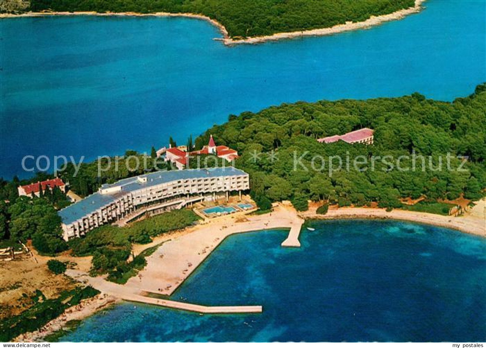 73168843 Rovinj Istrien Fliegeraufnahme Hotel Istra Croatia - Croatia