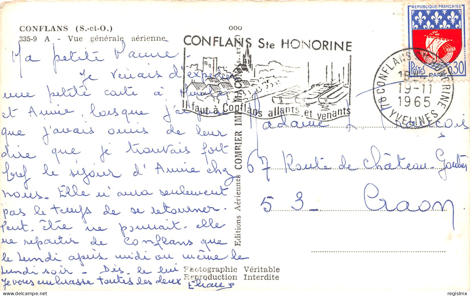 78-CONFLANS SAINTE HONORINE-N°T2515-F/0031 - Conflans Saint Honorine