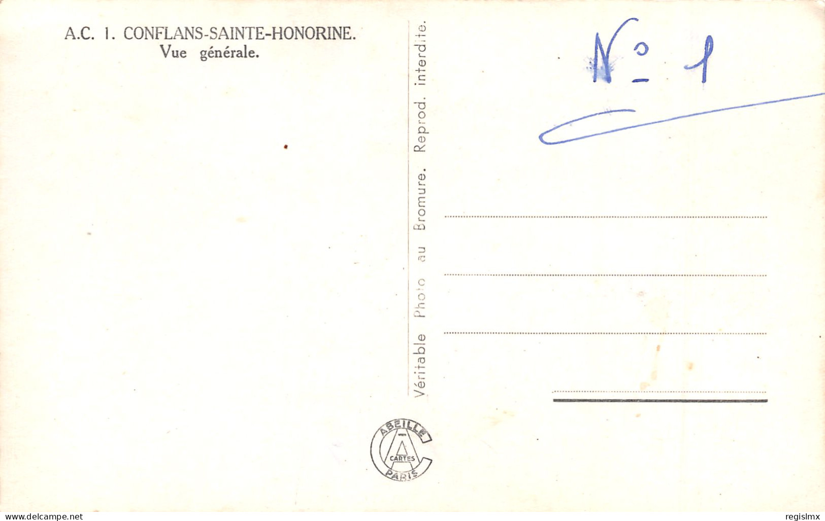 78-CONFLANS SAINTE HONORINE-N°T2515-F/0005 - Conflans Saint Honorine