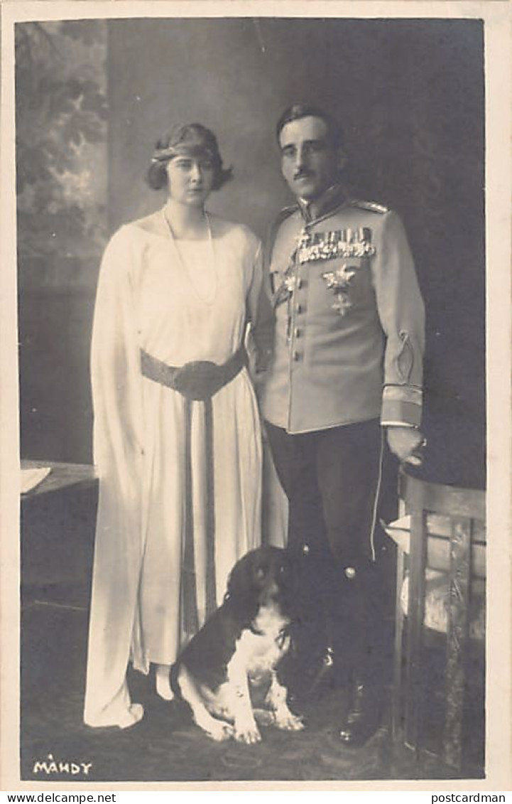 Romania - Queen Maria Of Yugoslavia And King Alexander II - REAL PHOTO - Ed. Mandy. - Romania