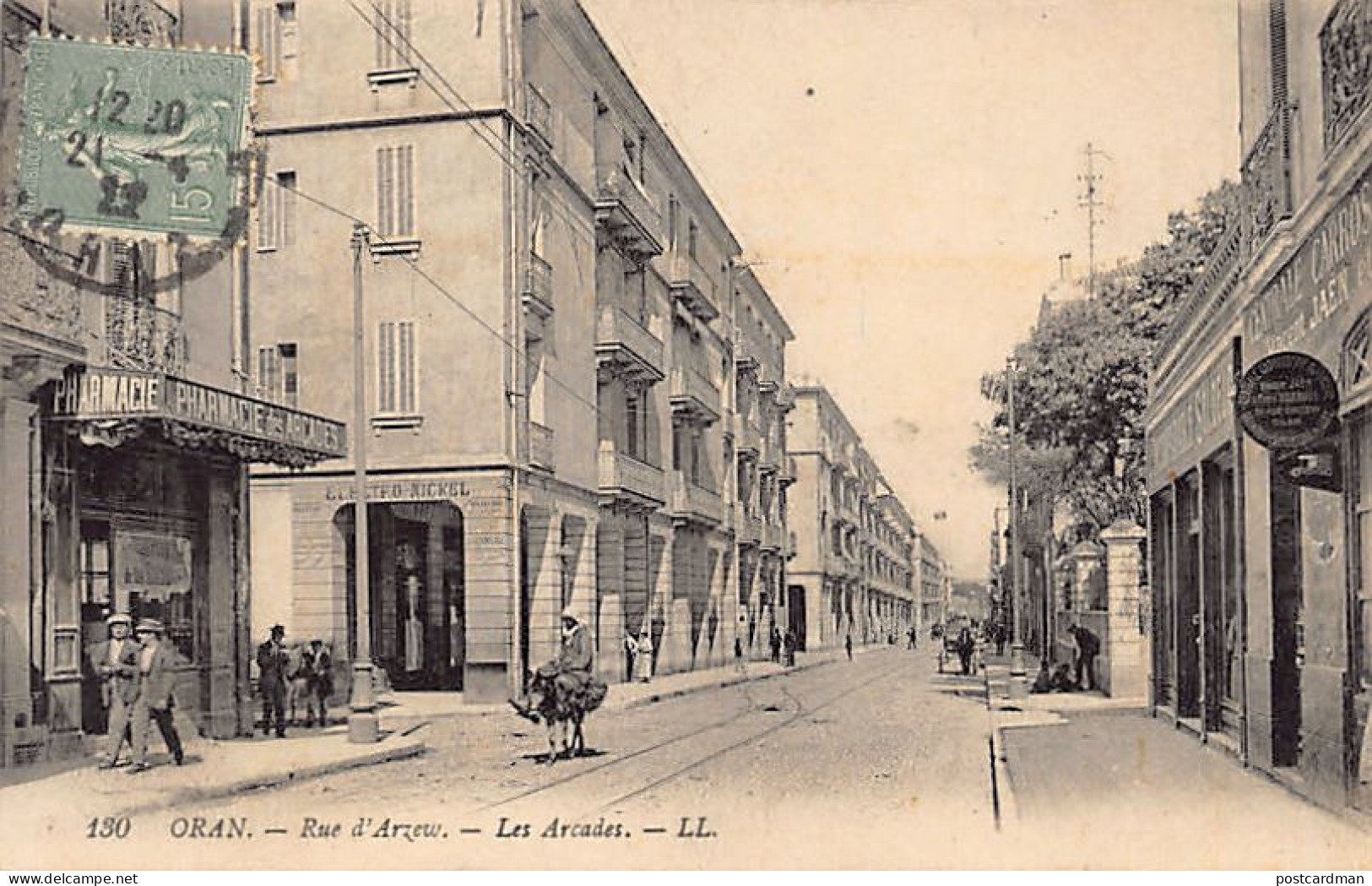 ORAN - Rue D'Arzew, Les Arcades - Oran