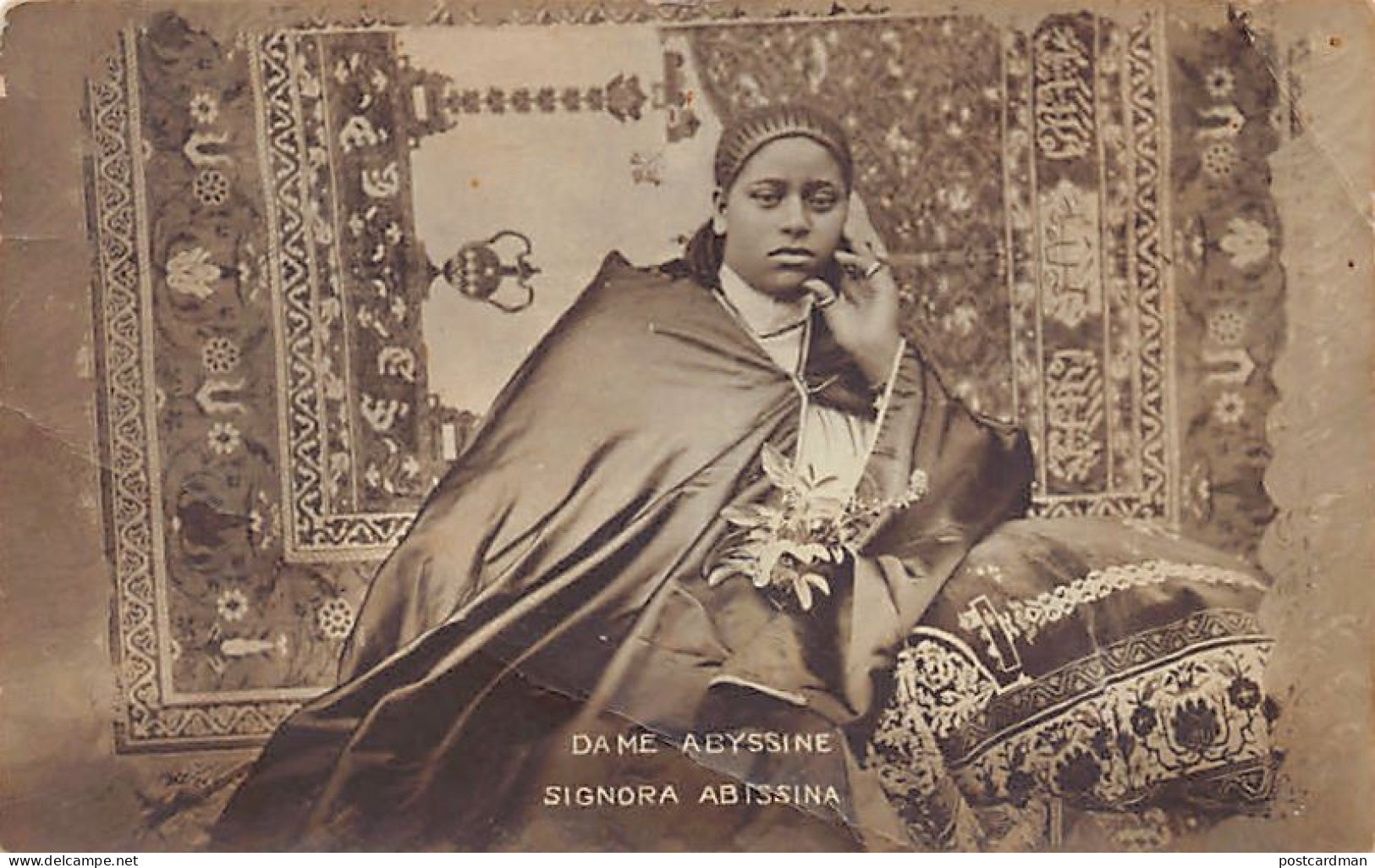 Ethiopia - Abyssinian Lady - REAL PHOTO - Publ. Unknown  - Äthiopien