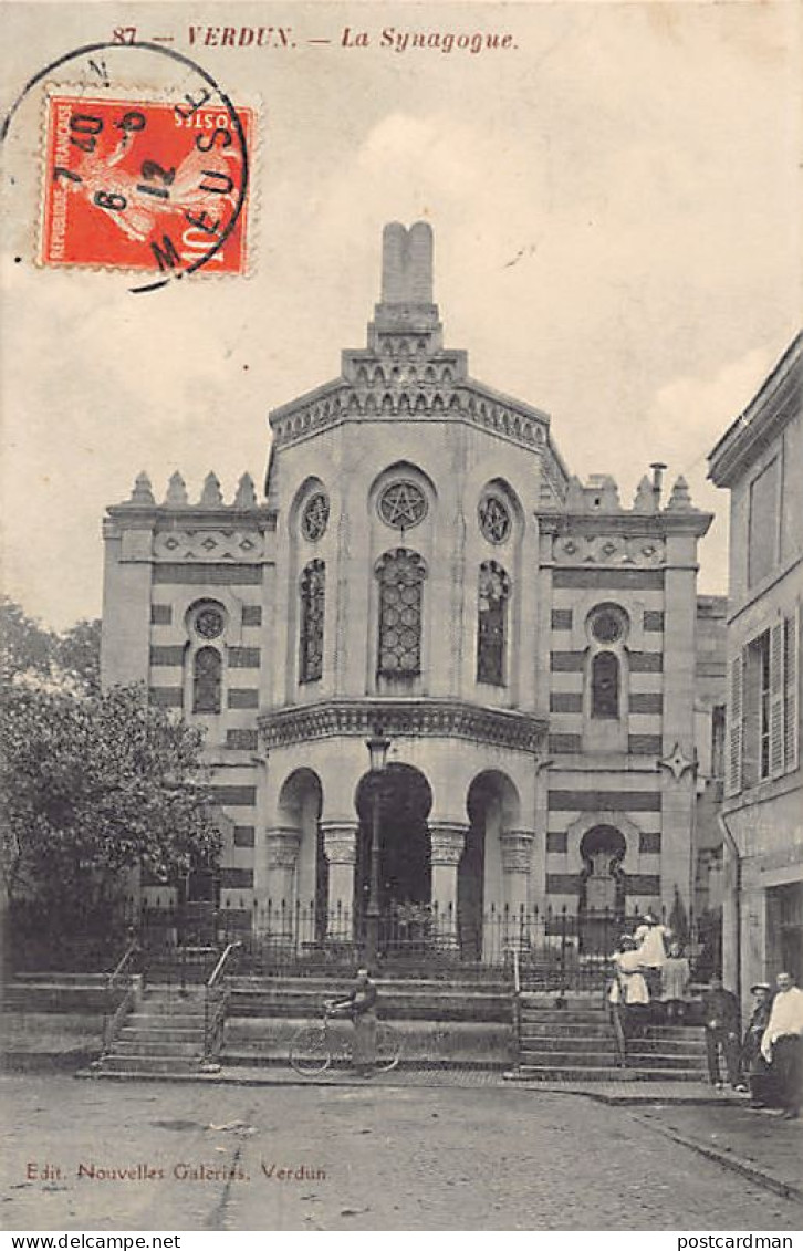 Judaica - France - VERDUN - La Synagogue - Ed. Nouvelles Galeries 87 - Jodendom