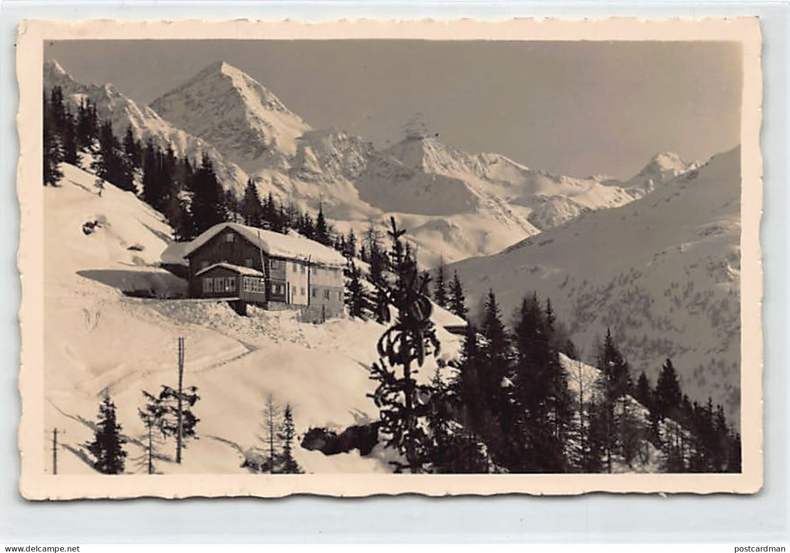 Österreich - Sölden (T) Alpengasthof Sonnenplatte Auf Der Ski-Alm Gaislach - Sölden