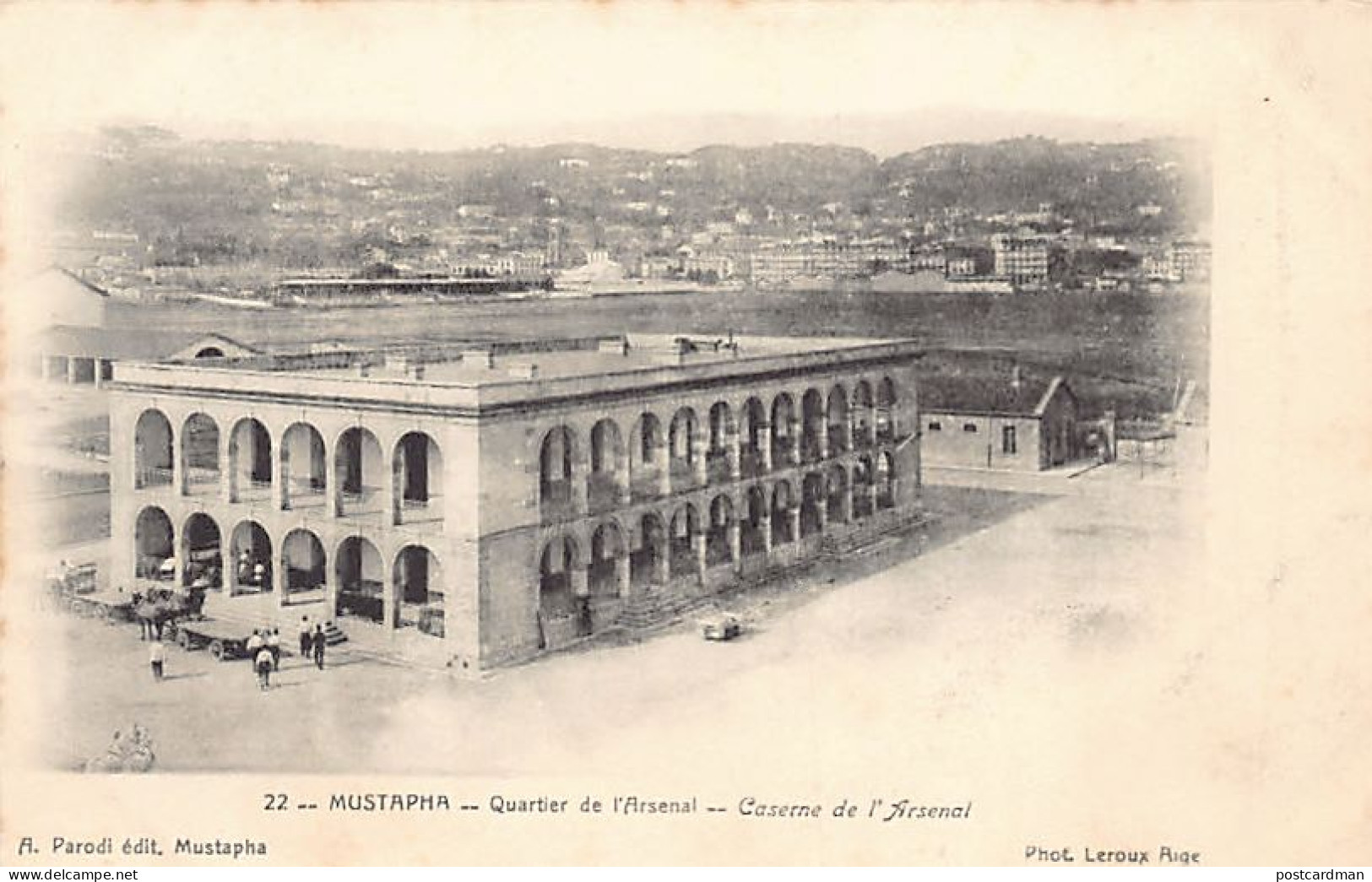 MUSTAPHA - Quartier De L'Arsenal, Caserne De L'Arsenal - Otros & Sin Clasificación