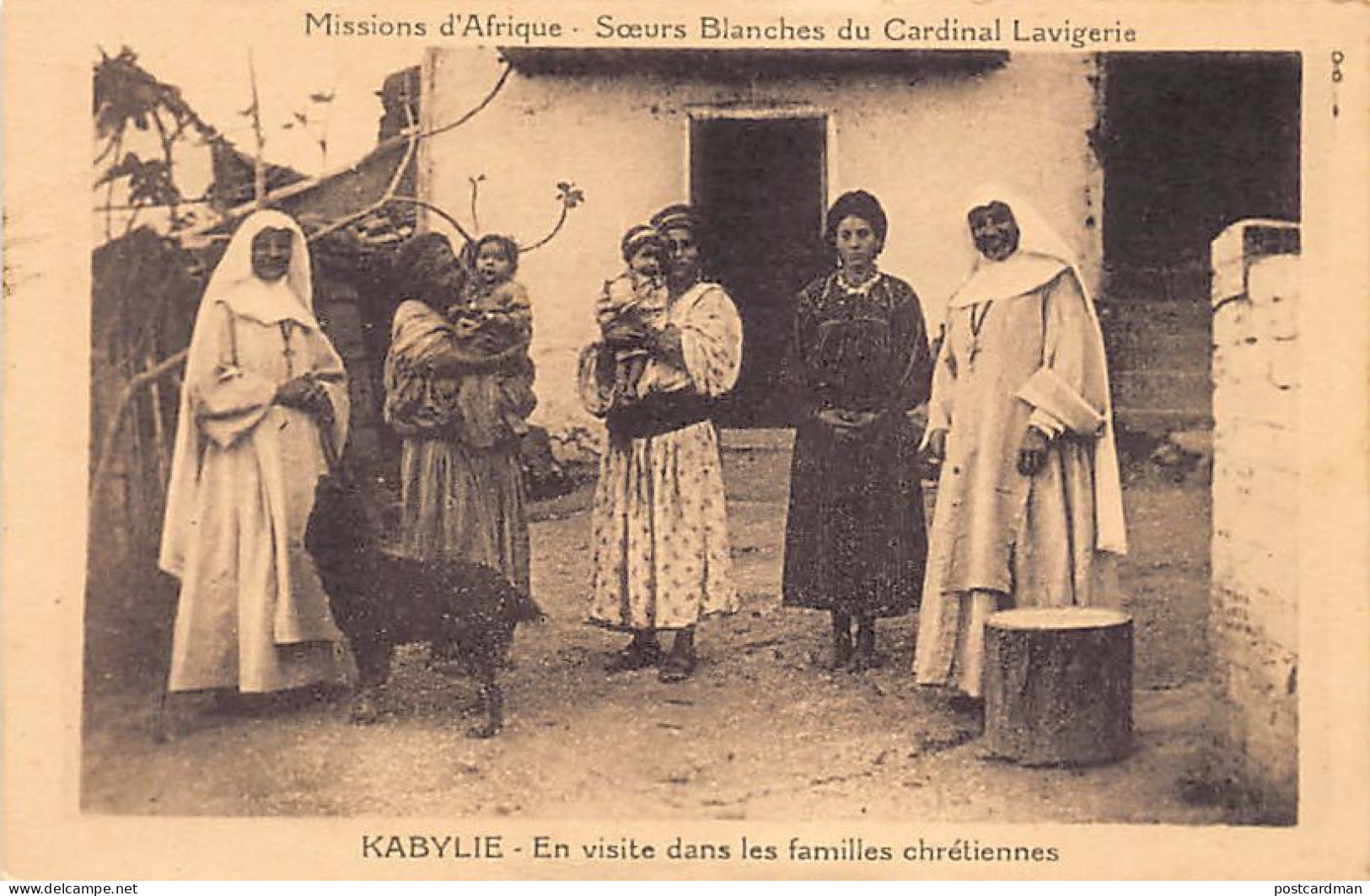 Kabylie - En Visite Dans Les Familles Chrétiennes - Soeurs Blanches Du Cardinal Lavigerie - Ed. Soeurs Missionnaires De  - Otros & Sin Clasificación