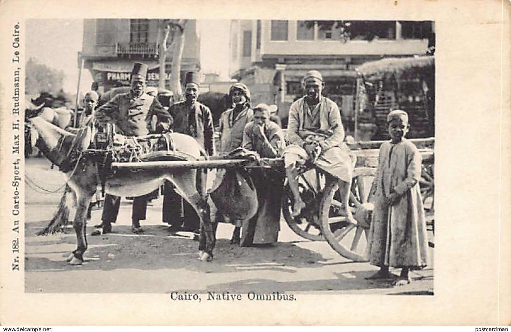 Egypt - CAIRO - Native Omnibus - Publ. Au Carto-Sport 182 - Caïro