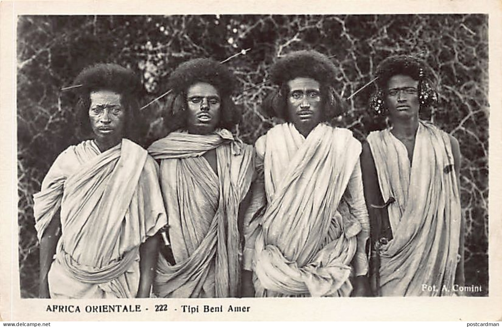 Eritrea - Beni Amer Types - Publ. A. Traldi  - Eritrea