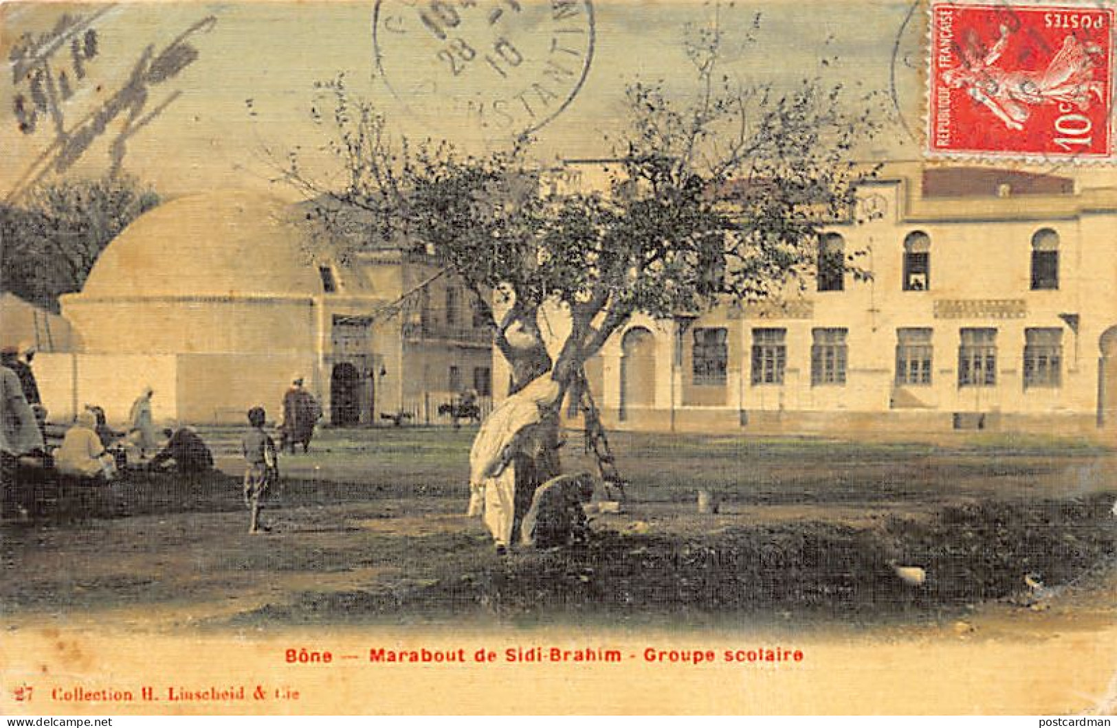 BONE Annaba - Marabout De Sidi Brahim, Groupe Scolaire - Annaba (Bône)