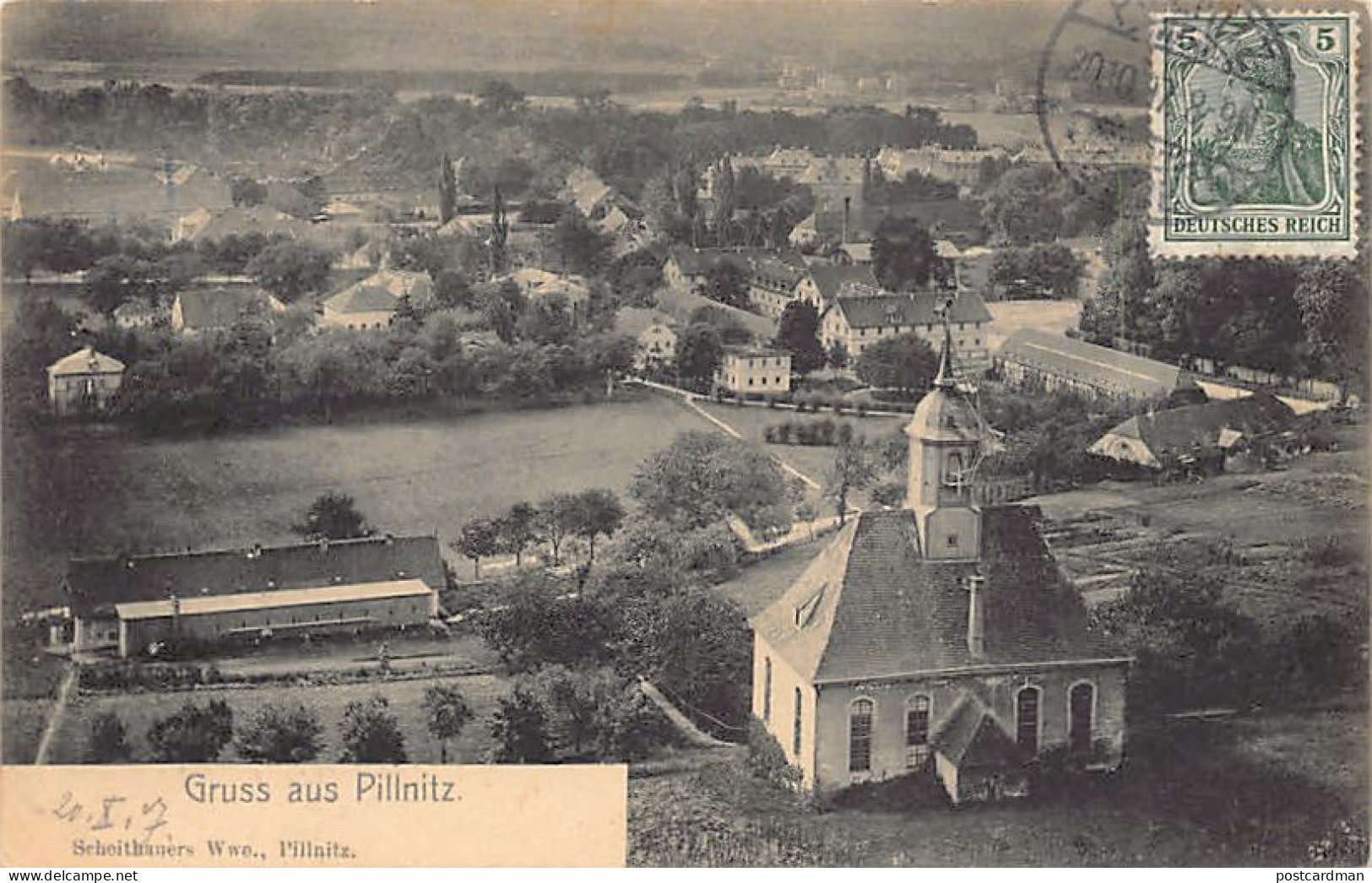 PILLNITZ (SN) Totalansicht - Pillnitz