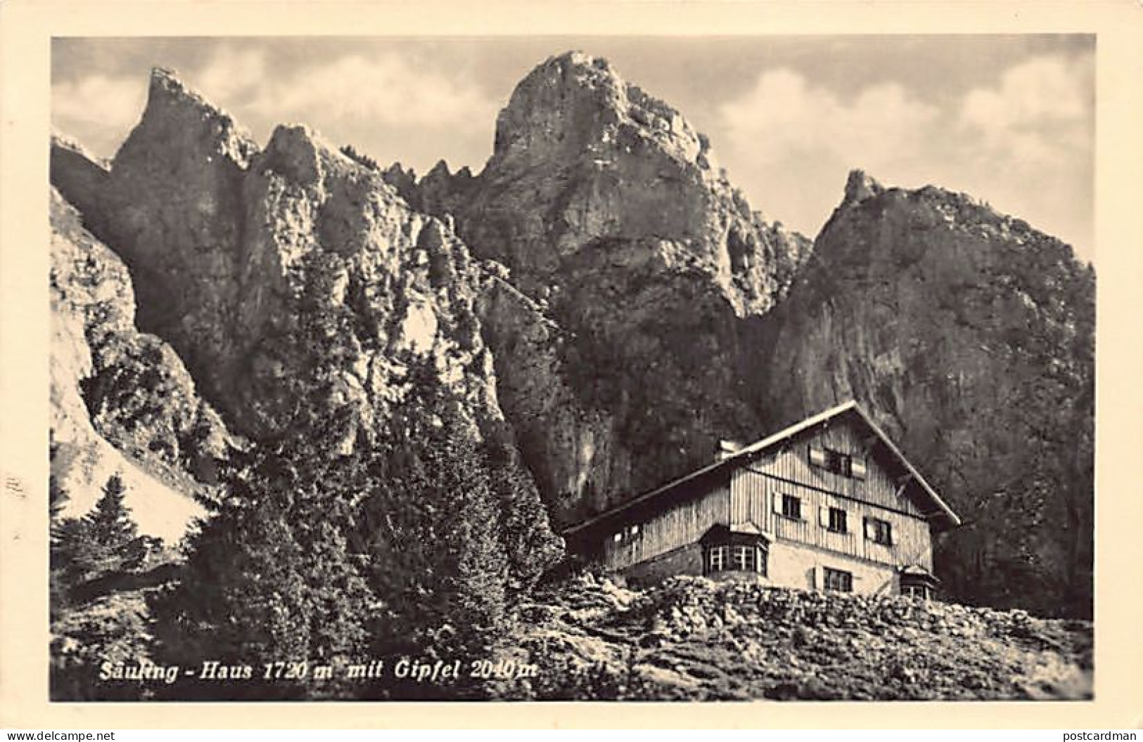 Österreich - Säulingshaus (T) Alpenhütte Gipfel - Other & Unclassified